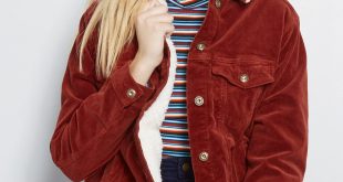 Timely Travel Corduroy Jacket in Rust Red | ModCloth