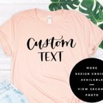 Custom t shirts | Etsy