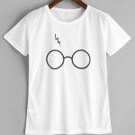 2019 Cute Glasses Graphic T Shirt In WHITE S | ZAFUL