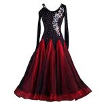 Amazon.com: YC WELL Ballroom Dance Dresses Rhinestone Competition