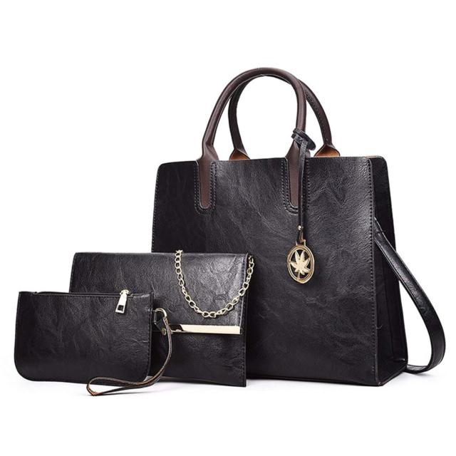 DESIGNER Purses and Handbags Sets for Women Leather Satchel Tote