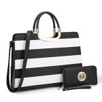 Black and Pink Designer Handbags: Amazon.com