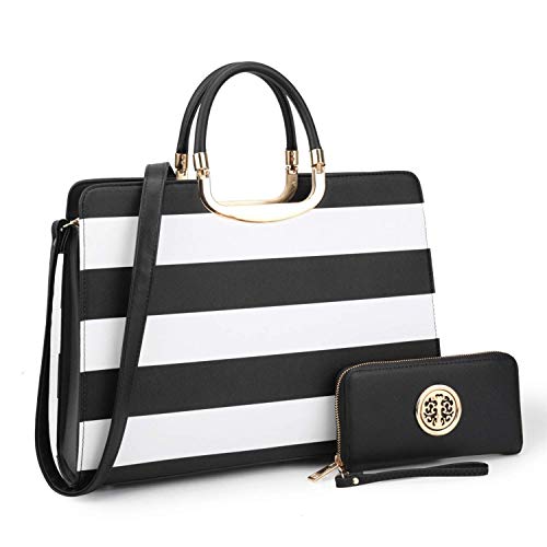Black and Pink Designer Handbags: Amazon.com