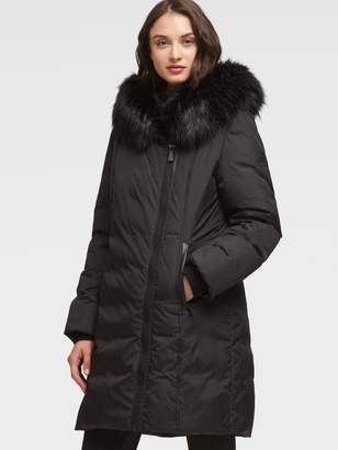 DKNY Black Women's Coats on Sale - ShopStyle