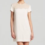 DKNY Dresses | Nwt Dress With Scallop Trim Muslin | Poshmark