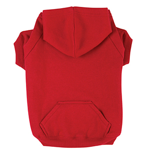 Basic Dog Hoodie - Tomato Red | BaxterBoo