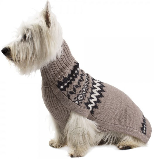 Mystery Earth Alpaca Peruvian handknitted Dog Jumpers