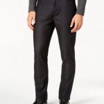 Ryan Seacrest Distinction Men's Slim-Fit Black Dress Pants, Created