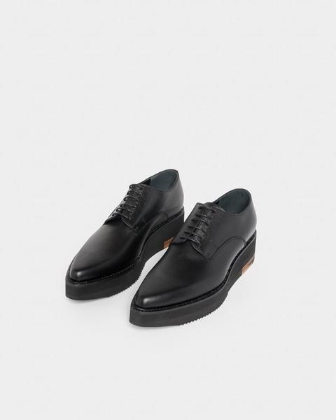 Platform Oxford Shoe in Black u2013 Mohawk General Store