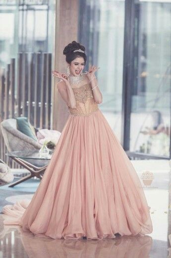 Engagement gown | wedding❤ | Pinterest | Engagement gowns, Indian
