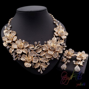 Wholesale Fashion Jewelry Dulhan Jewellery Set Choker Necklaces