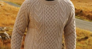 Hand knit Irish fisherman sweater | The Sweater Shop, Ireland