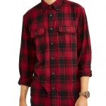 George - George Men's and Big & Tall Long Sleeve Flannel Shirt, up