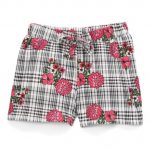 Insta Girl Black & Fuchsia Floral Shorts - Girls | Zulily