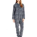 Amazon.com: Casual Moments Women's One-Piece Footed Pajama: Clothing