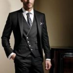 New Business Men Suits Groomsmen Tuxedos Groom Formal Suit Jacket+