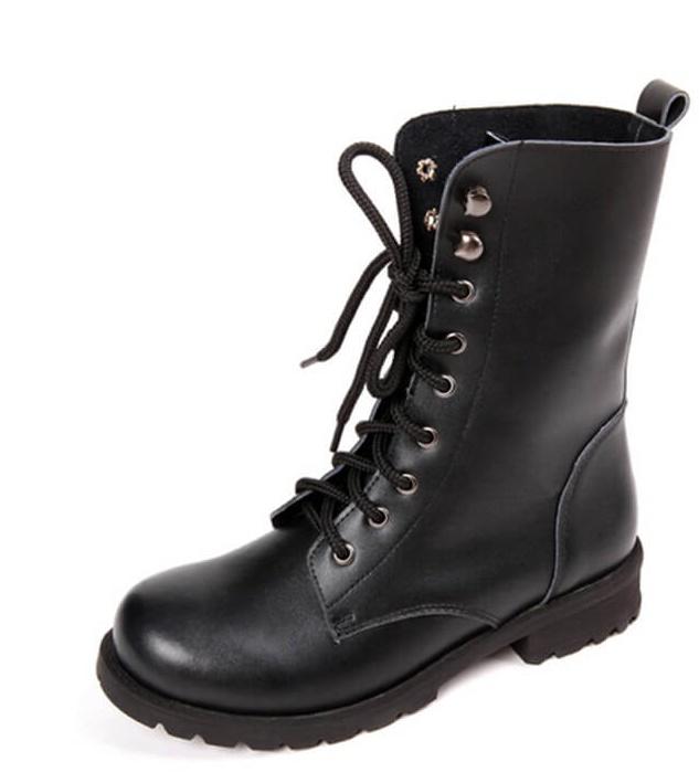 Grunge it Girl, Black Boots, All Size