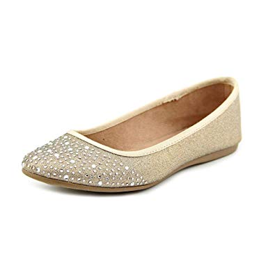 Amazon.com | Style & Co Angelynn Women US 7 Gold Flats | Flats