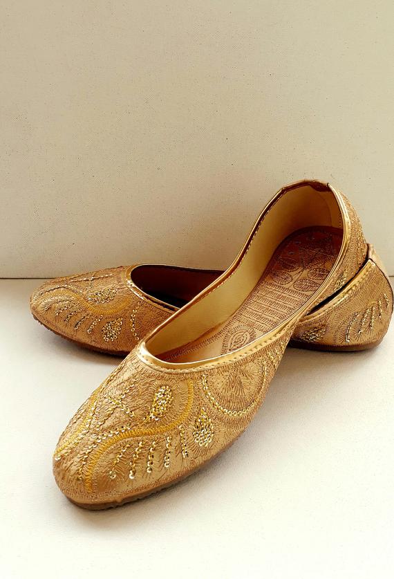 Gold Flats/Wedding Flats/Women Ballet Flats/Women Shoes/Gold | Etsy