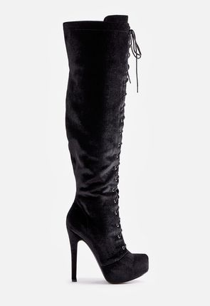 High Heel Boots - Flat, Ankle, Knee High & Over the Knee High Heeled