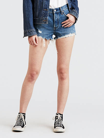 Women's High Rise Shorts - Shop High Waisted Denim Shorts | Levi's® US