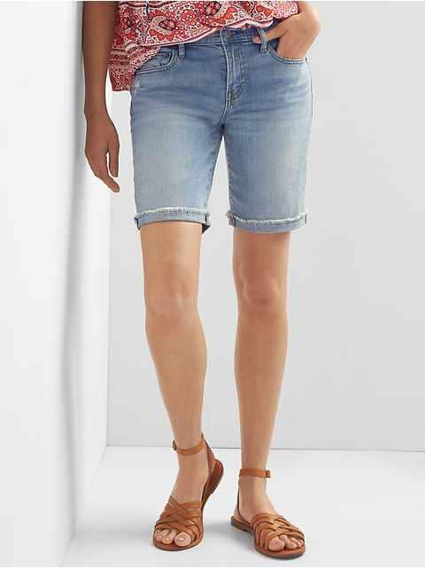 Women's High Waisted Denim Shorts | Gap