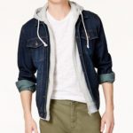 American Rag Men's Hooded Denim Jacket, Created for Macy's - Coats