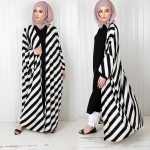 Abayas for women kimono design with long sleeves and open front