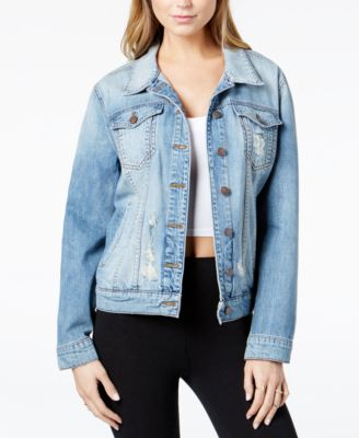 STS Blue Oversize Boyfriend Jean Jacket - Jackets & Blazers - Women