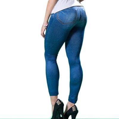 Slimming Shaping Push Up Jeans Leggings - Bodeaz