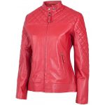 Cafe Racer Leather Jacket for Ladies | Leather Jacket Master