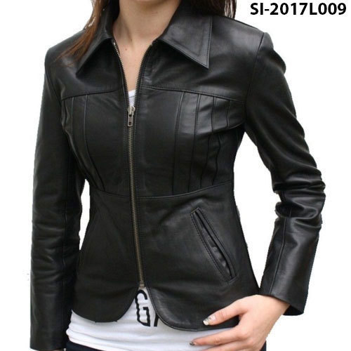 Black Ladies Jacket at Rs 900 /piece | Ladies Leather Jackets | ID