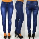Stretchable Blue Ladies Skinny Jeans, Waist Size: 26.0, Rs 350