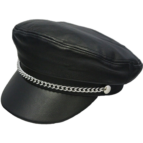 Leather hats for this season
