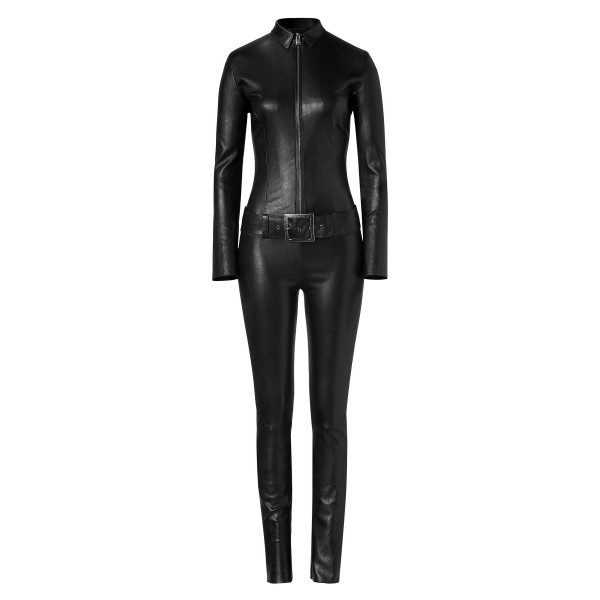 Biker Style Leather Jumpsuit for Women | Jumpsuits Online