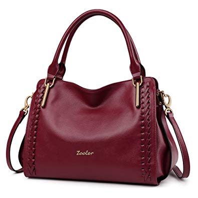 Amazon.com: ZOOLER Leather Purses and Handbags for Women Shoulder