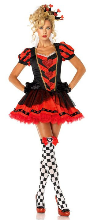 Leg Avenue Dark Heart Queen Adult Costume - Candy Apple Costumes