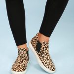 Coconuts Harlan - Pony Fur Sneakers - Leopard Sneakers