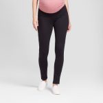 Maternity Inset Panel Ponte Pants - Isabel Maternity By Ingrid