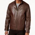 Cole Haan Men's Leather Jacket - Coats & Jackets - Men - Macy's