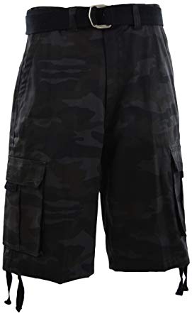 ChoiceApparel Mens Cargo Shorts with Belt | Amazon.com