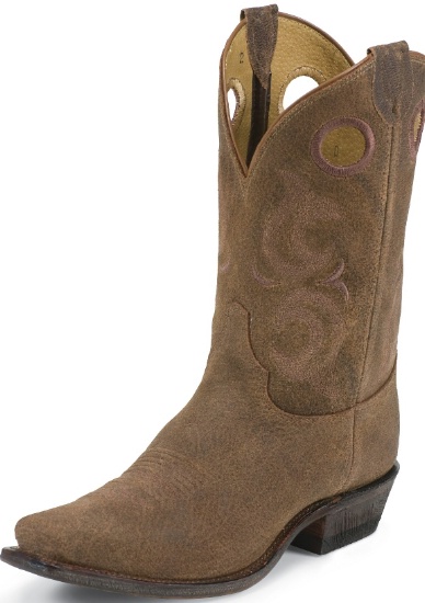 Justin BR611 Men's Bent Rail Western Boot with Madera Gaucho Foot