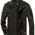 Amazon.com: JEWOSOR Men's Military Style Air Force Jacket Military