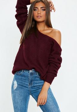 Off the Shoulder | One Shoulder Sweaters - Missguided