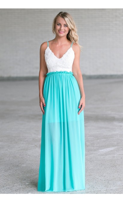 Jade Open Back Maxi Dress, Cute Juniors Dress Online Lily Boutique