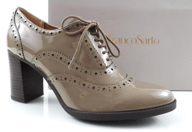 Women's Shoes Franco Sarto Maze Lace up Oxford PUMPS Mushroom Size