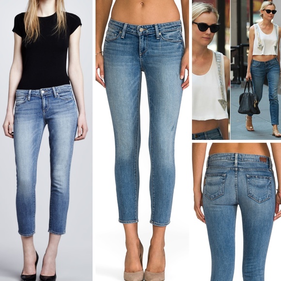 PAIGE Jeans | Denim Kylie Crop Skinny Beachwood 27 | Poshmark