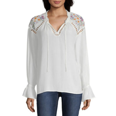 CLEARANCE Peasant Tops Tops for Women - JCPenney