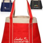 Personalized Donna Polyester Tote Bags | TOT38 - DiscountMugs