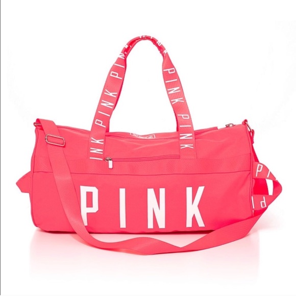 PINK Victoria's Secret Bags | Pink Weekender Duffle Bag | Poshmark